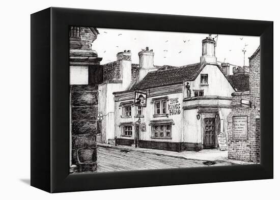 The Kings Head,Yarmouth, 2008-Vincent Alexander Booth-Framed Premier Image Canvas