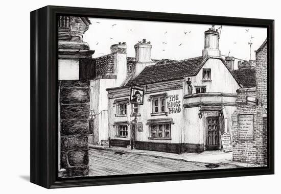 The Kings Head,Yarmouth, 2008-Vincent Alexander Booth-Framed Premier Image Canvas