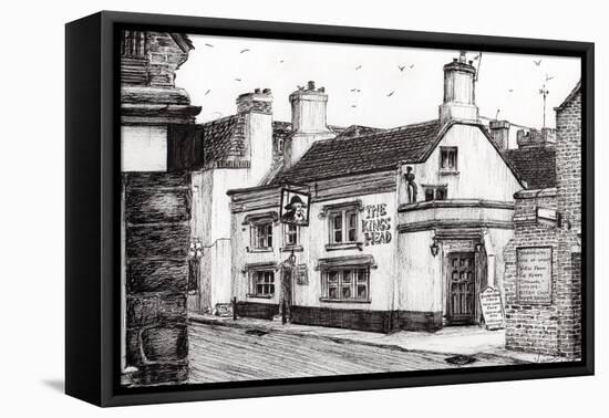 The Kings Head,Yarmouth, 2008-Vincent Alexander Booth-Framed Premier Image Canvas