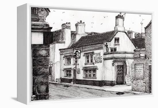 The Kings Head,Yarmouth, 2008-Vincent Alexander Booth-Framed Premier Image Canvas