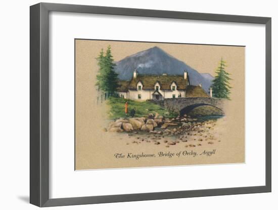 'The Kingshouse, Bridge of Orchy, Argyll', 1939-Unknown-Framed Giclee Print