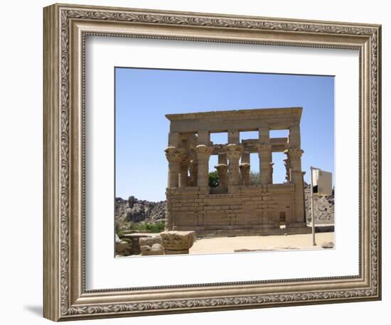 The Kiosk of Trajan, Philae, Egypt-Werner Forman-Framed Photographic Print