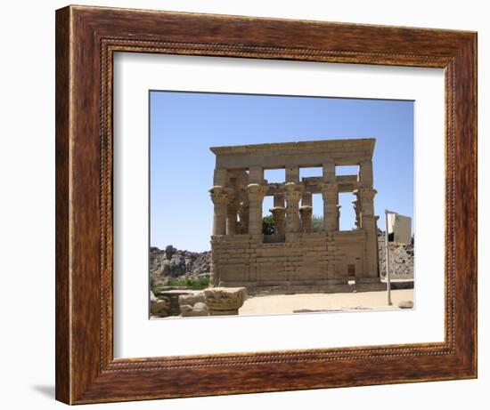 The Kiosk of Trajan, Philae, Egypt-Werner Forman-Framed Photographic Print