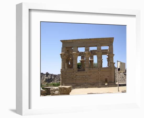 The Kiosk of Trajan, Philae, Egypt-Werner Forman-Framed Photographic Print