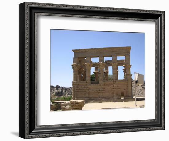 The Kiosk of Trajan, Philae, Egypt-Werner Forman-Framed Photographic Print
