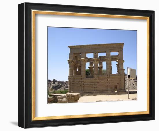 The Kiosk of Trajan, Philae, Egypt-Werner Forman-Framed Photographic Print