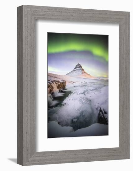 The Kirkjufell Green Arch-Philippe Manguin-Framed Photographic Print