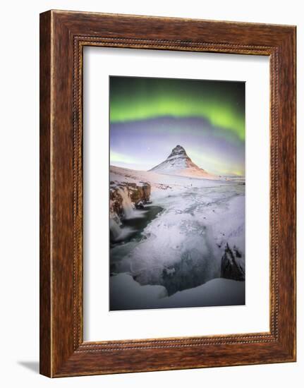 The Kirkjufell Green Arch-Philippe Manguin-Framed Photographic Print