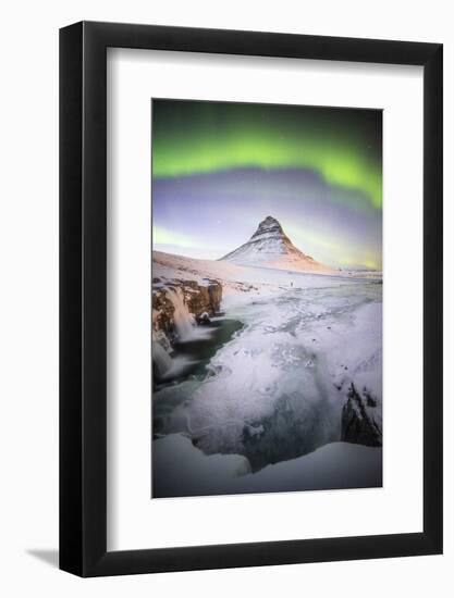 The Kirkjufell Green Arch-Philippe Manguin-Framed Photographic Print