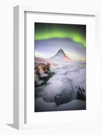 The Kirkjufell Green Arch-Philippe Manguin-Framed Photographic Print