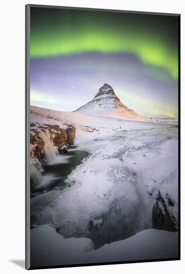 The Kirkjufell Green Arch-Philippe Manguin-Mounted Photographic Print