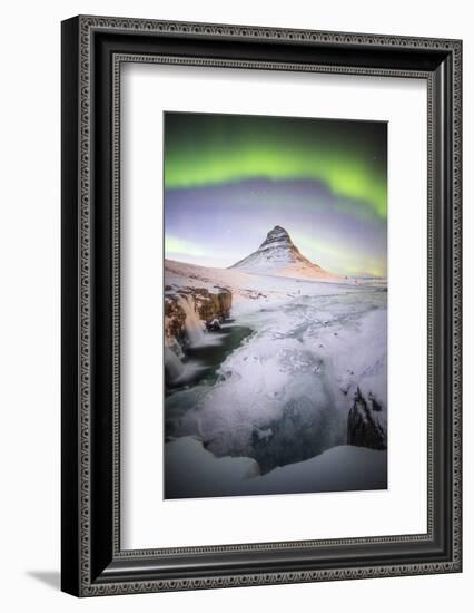 The Kirkjufell Green Arch-Philippe Manguin-Framed Photographic Print