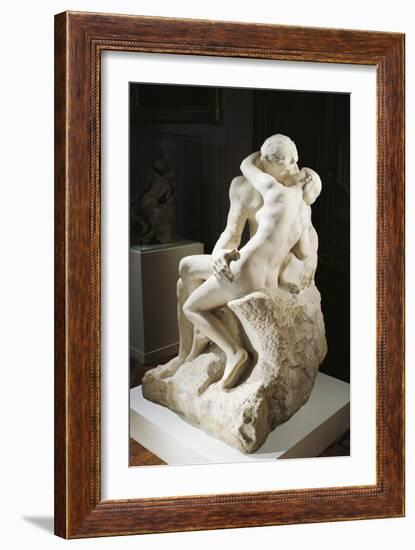 The Kiss, 1888-1889-Auguste Rodin-Framed Giclee Print