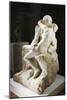 The Kiss, 1888-1889-Auguste Rodin-Mounted Giclee Print