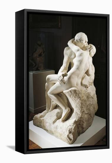 The Kiss, 1888-1889-Auguste Rodin-Framed Premier Image Canvas