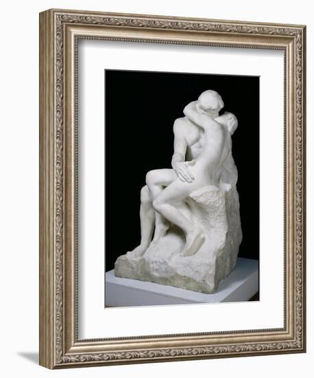 The Kiss, 1888-98-Auguste Rodin-Framed Giclee Print