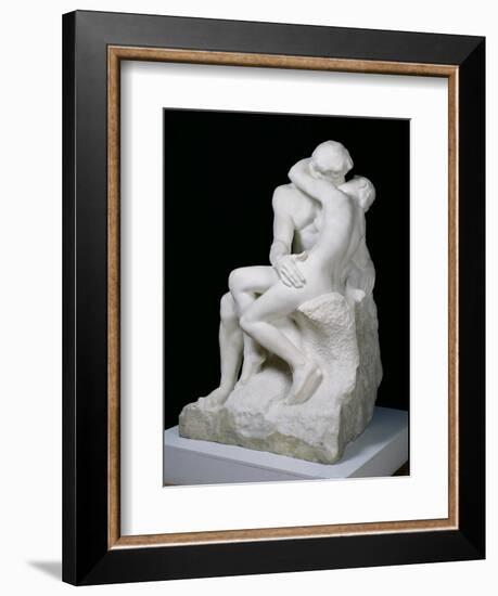 The Kiss, 1888-98-Auguste Rodin-Framed Giclee Print