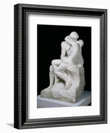 The Kiss, 1888-98-Auguste Rodin-Framed Giclee Print