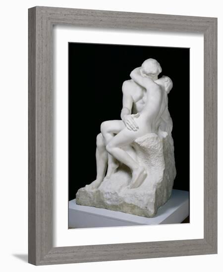 The Kiss, 1888-98-Auguste Rodin-Framed Giclee Print