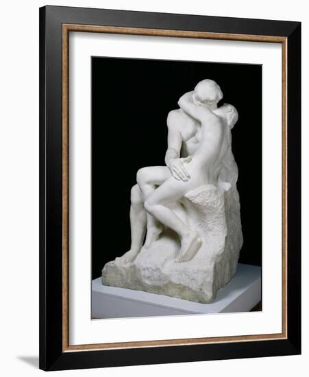 The Kiss, 1888-98-Auguste Rodin-Framed Giclee Print