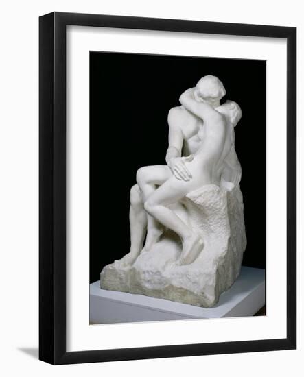 The Kiss, 1888-98-Auguste Rodin-Framed Giclee Print