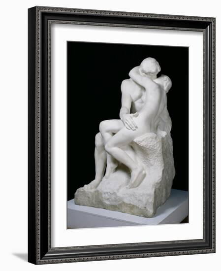 The Kiss, 1888-98-Auguste Rodin-Framed Giclee Print