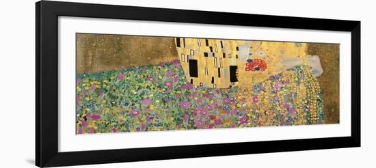 The Kiss, 1907-08 (Detail)-Gustav Klimt-Framed Giclee Print