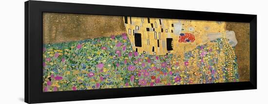 The Kiss, 1907-08 (Detail)-Gustav Klimt-Framed Giclee Print