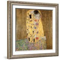The Kiss, 1907-08-Gustav Klimt-Framed Giclee Print