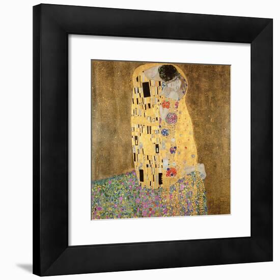 The Kiss, 1907-08-Gustav Klimt-Framed Giclee Print