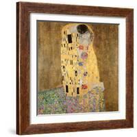 The Kiss, 1907-08-Gustav Klimt-Framed Giclee Print