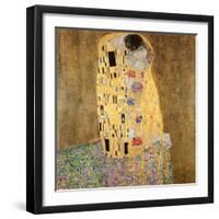 The Kiss, 1907-08-Gustav Klimt-Framed Giclee Print