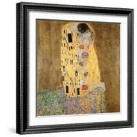 The Kiss, 1907-08-Gustav Klimt-Framed Giclee Print
