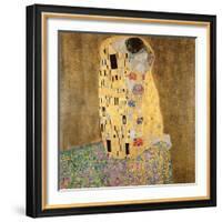 The Kiss, 1907-08-Gustav Klimt-Framed Giclee Print