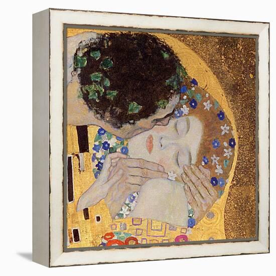 The Kiss, 1907-08-Gustav Klimt-Framed Premier Image Canvas