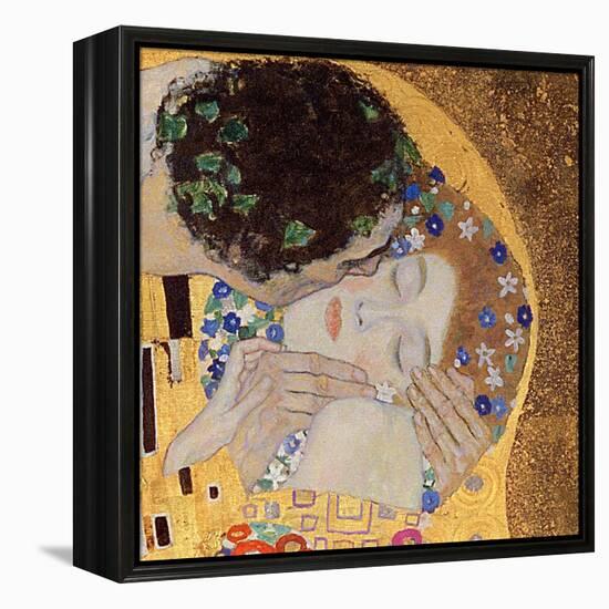 The Kiss, 1907-08-Gustav Klimt-Framed Premier Image Canvas