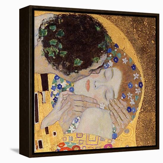 The Kiss, 1907-08-Gustav Klimt-Framed Premier Image Canvas