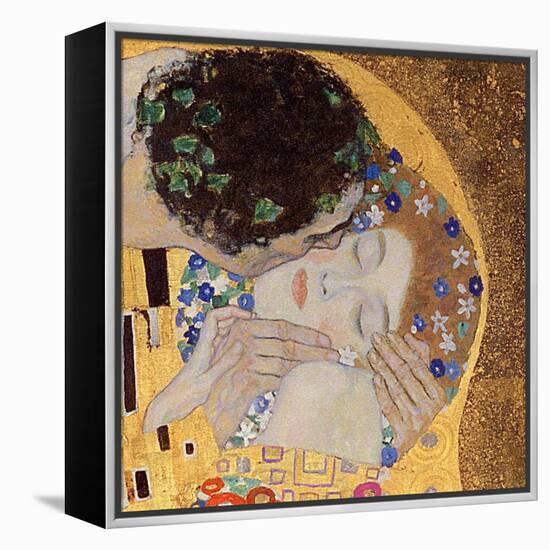 The Kiss, 1907-08-Gustav Klimt-Framed Premier Image Canvas