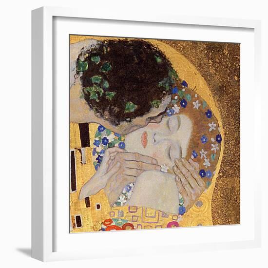 The Kiss, 1907-08-Gustav Klimt-Framed Giclee Print