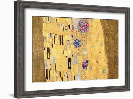 The Kiss, 1907-08-Gustav Klimt-Framed Giclee Print