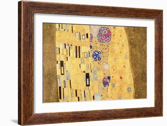 The Kiss, 1907-08-Gustav Klimt-Framed Giclee Print