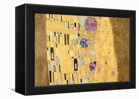 The Kiss, 1907-08-Gustav Klimt-Framed Premier Image Canvas