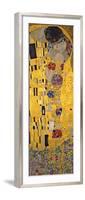 The Kiss, c.1907 (detail)-Gustav Klimt-Framed Art Print
