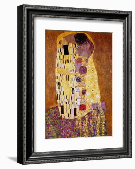 The Kiss, c.1907-Gustav Klimt-Framed Art Print