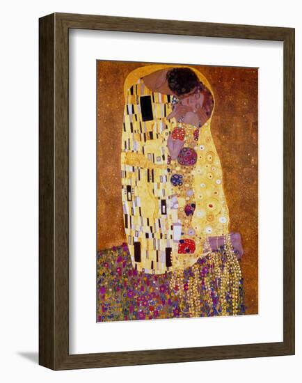 The Kiss, c.1907-Gustav Klimt-Framed Art Print