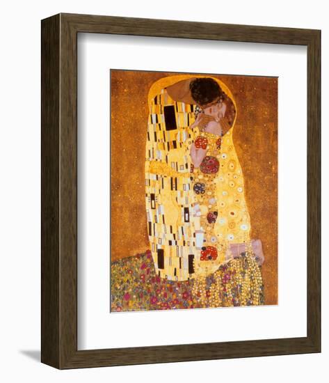 The Kiss, c.1907-Gustav Klimt-Framed Art Print