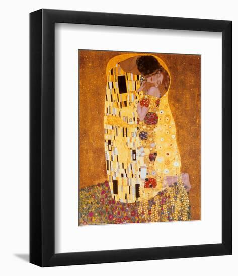 The Kiss, c.1907-Gustav Klimt-Framed Art Print