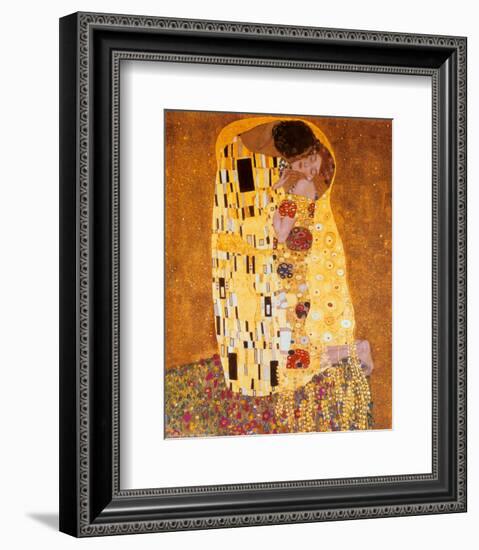 The Kiss, c.1907-Gustav Klimt-Framed Art Print