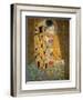 The Kiss, c.1907-Gustav Klimt-Framed Art Print
