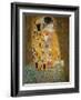 The Kiss, c.1907-Gustav Klimt-Framed Art Print